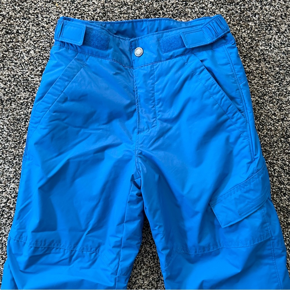 Columbia Ice Slope ll Blue Waterproof Insulated Snow Ski Hike Pants Size XS 6/7 - Picture 2 of 13
